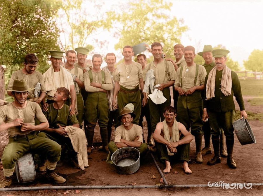 جنگ جهانی اول به حکایت تصاویر رنگی+عکس