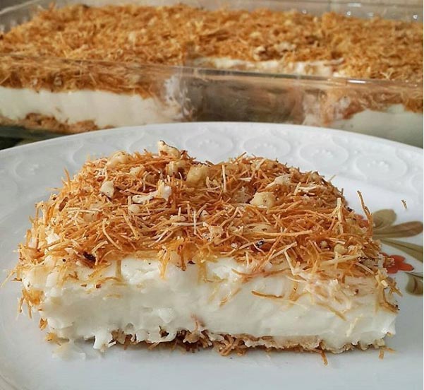 طرز تهیه محلبی کادایف خوشمزه و عالی