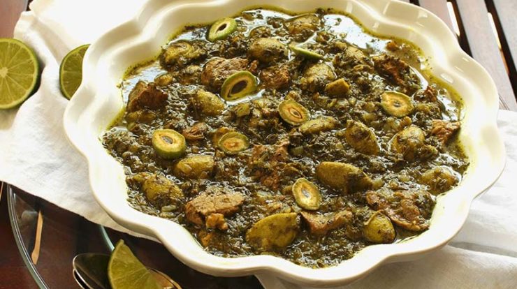 طرزرتهیه خورش چغاله