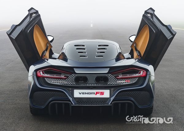 معرفی هنسی ونوم F5؛ ابرخودرویی استثنایی با نهایت سرعت بیش از 500 کیلومتر در ساعت+عکس