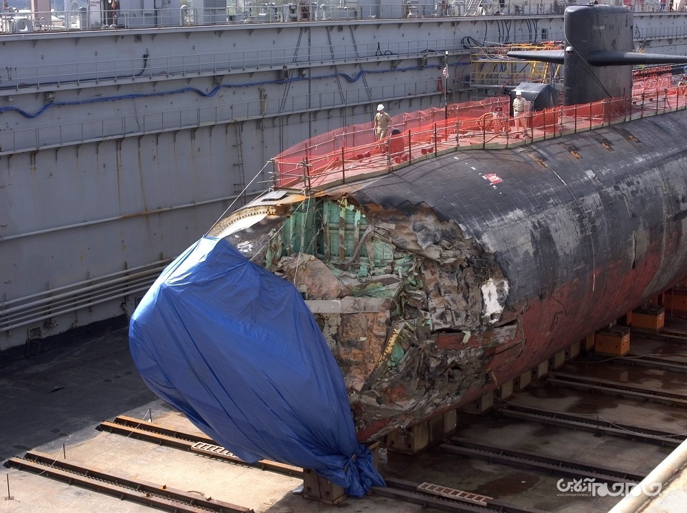 تجربه ای که زیردریایی اتمی آمریکا را نجات داد+عکس