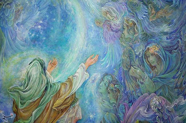 نگاهی کوتاه به مشاهدات پیامبر اسلام (ص) در آسمانها