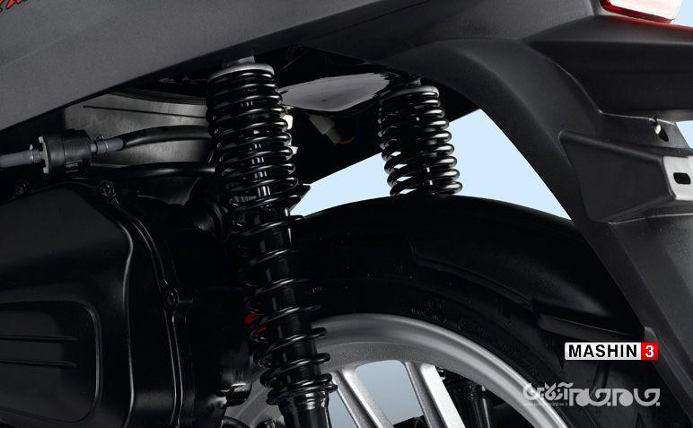 بررسی مشخصات موتورسیکلت اسکوتر دینو ویند 200+عکس