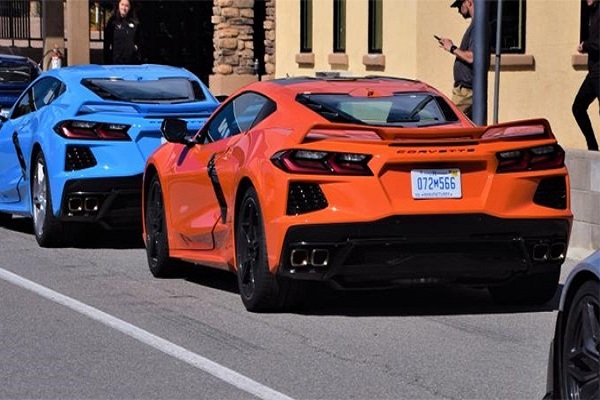 تصویر شورلت Corvette C8 مدل ۲۰۲۱ لو رفت (+فیلم)