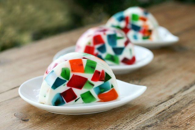 طرز تهیه ژله خورد شیشه