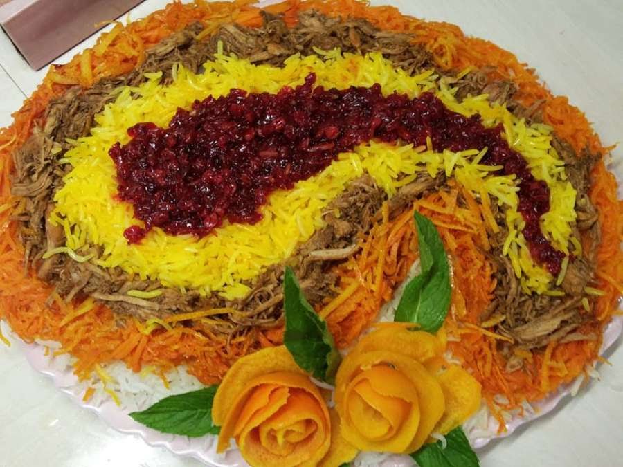 طرز تهیه هویج پلو با مرغ