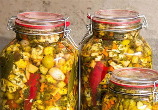 طرز تهیه ترشی هفت بیجار