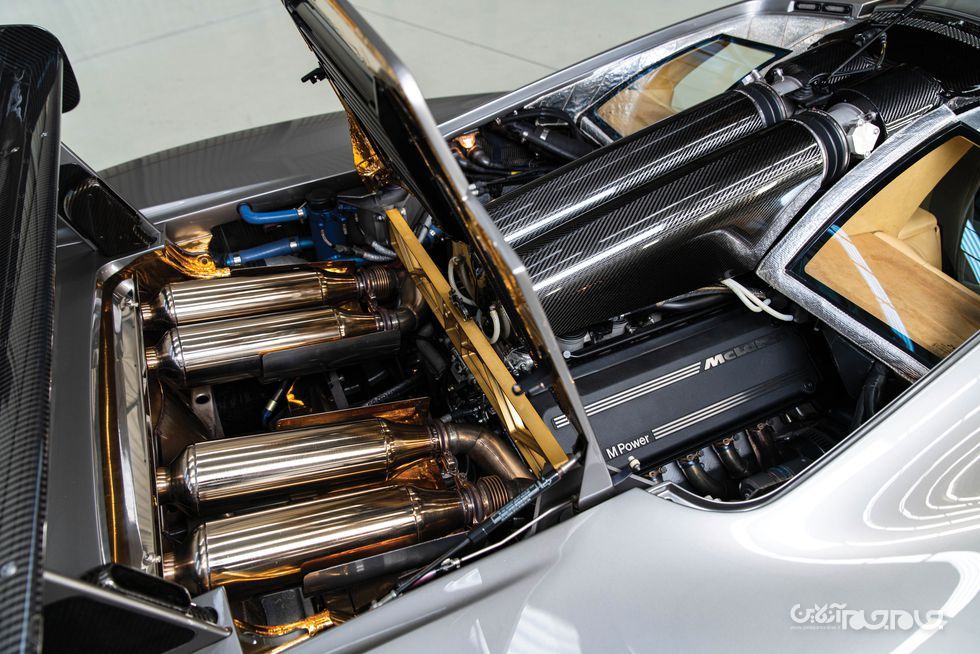 استفاده از بزرگترین قطعه طلا در صنعت خودروسازی توسط گوردون موری T50