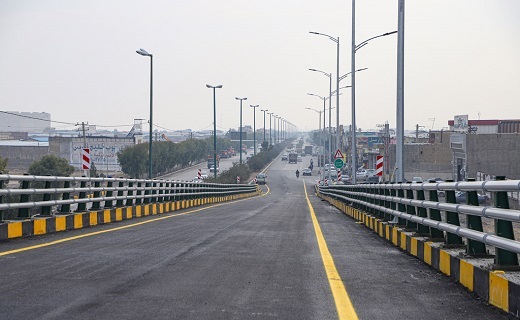 تقاطع غیرهمسطح ولی عصر (عج)قم در یک قدمی بهره‌برداری +تصاویر