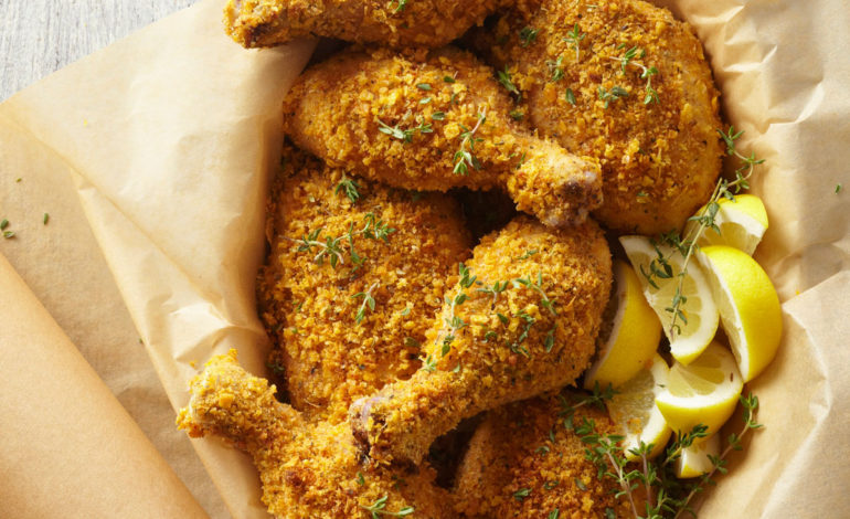 طرز تهیه مرغ پر شده با پنیر