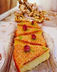 طرز تهیه کیک شنی آسان