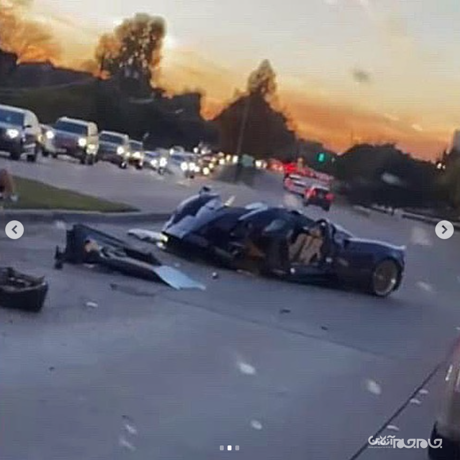 نابودی پاگانی هوایرا ۳.۴ میلیون دلاری توسط یک نوجوان 17 ساله+عکس