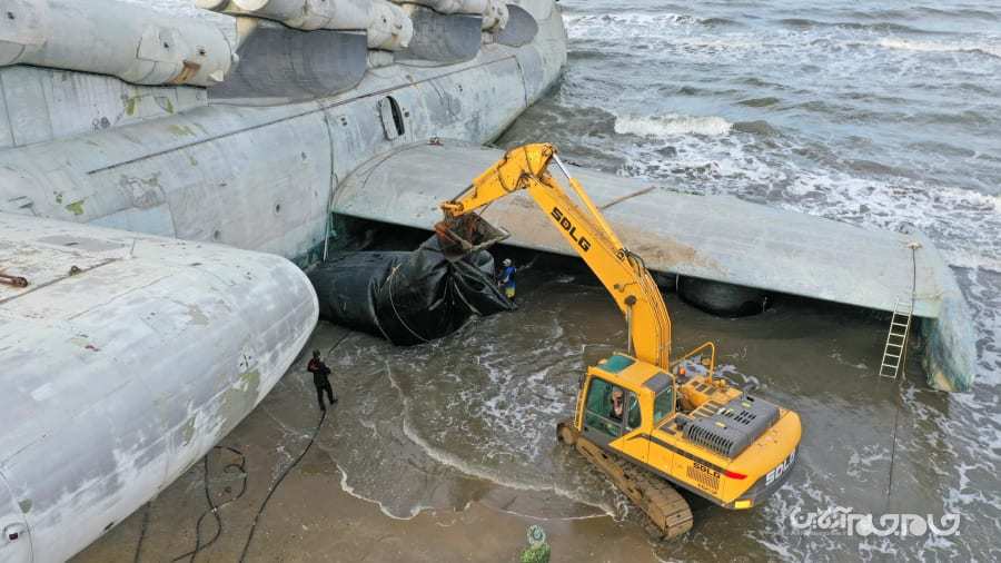 حرکت دوباره اکرانوپلان بازمانده شوروی پس از ۳۰ سال+عکس