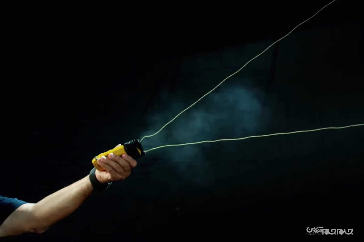 سلاح کمند دار شبیه اسلحه بتمن که قرار است جایگزین شوکر شود+عکس