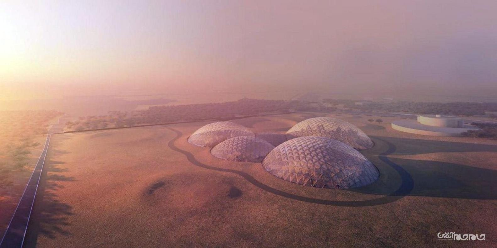 شهر مریخی دبی؛ پروژه جاه طلبانه امارات برای سکونت در مریخ در ۱۰۰ سال آینده+عکس