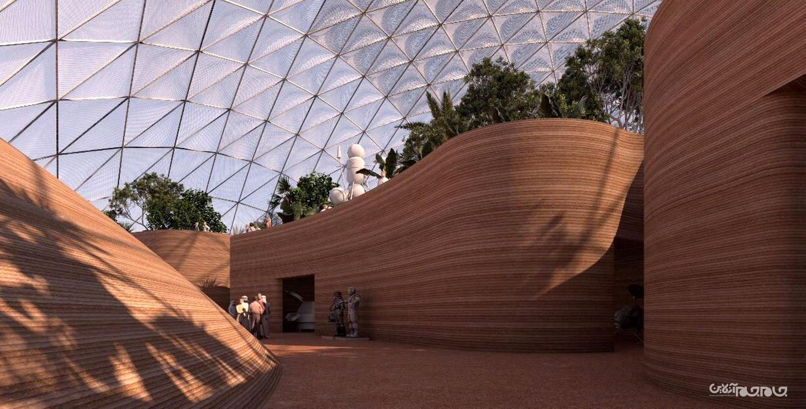 شهر مریخی دبی؛ پروژه جاه طلبانه امارات برای سکونت در مریخ در ۱۰۰ سال آینده+عکس