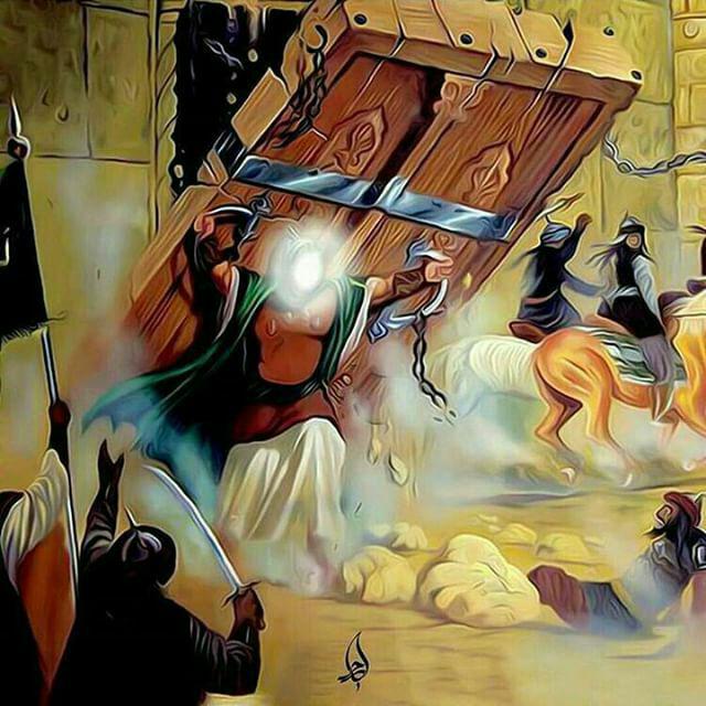 علی علیه السلام فاتح خیبر