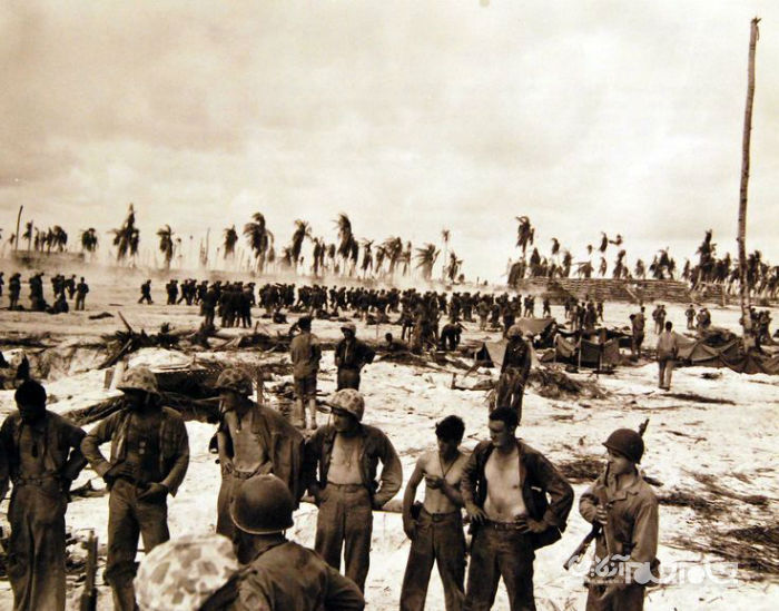 نبرد تاراوا؛ جزیره کوچکی که به باتلاق مرگ نیروهای آمریکایی در جنگ جهانی دوم تبدیل شد+عکس