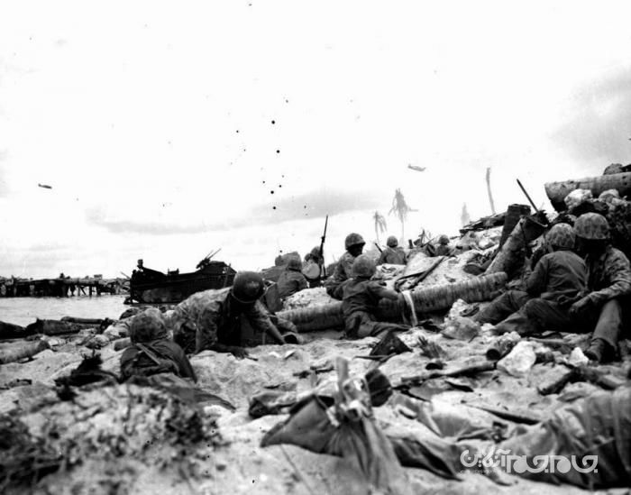 نبرد تاراوا؛ جزیره کوچکی که به باتلاق مرگ نیروهای آمریکایی در جنگ جهانی دوم تبدیل شد+عکس