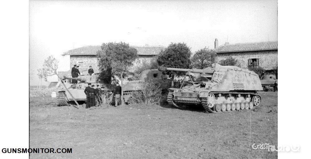 کرگدن آهنی ارتش آلمان نازی؛ ناسهورن+عکس