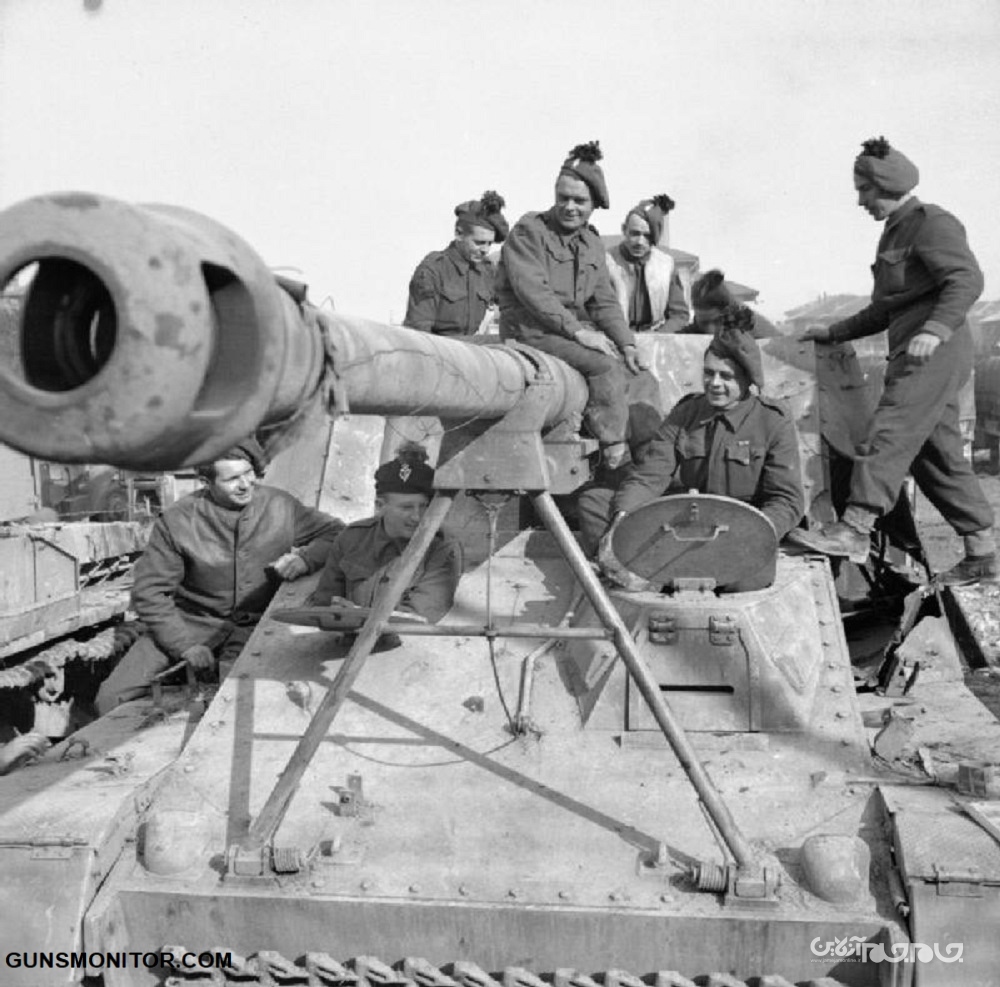 کرگدن آهنی ارتش آلمان نازی؛ ناسهورن+عکس