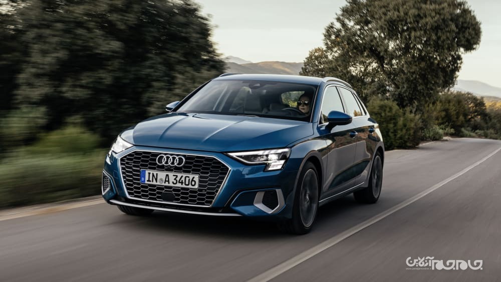 عملکرد ضعیف آئودی A3 اسپرت بک در تست گوزن+عکس