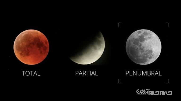 وقوع ماه گرفتگی نیم‌سایه‌ای در روز دوشنبه؛ رصد عبور ماه از سایه زمین+عکس