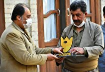 تجلیل ازحامیان و هنرمندان تئاتر کرمانشاه