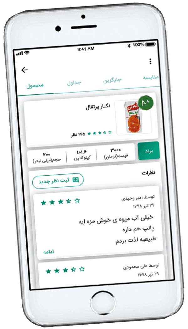سبد خرید سالمتر با اینفود سبد خرید سالمتر با اینفود