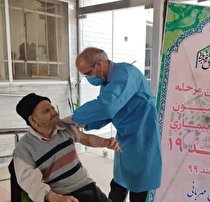 واکسیناسیون سالمندان ساکن در مراکز بهزیستی زنجان آغاز شد