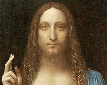 مسیح با موهای بلوند!