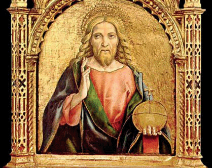 مسیح با موهای بلوند!