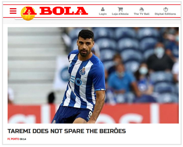 تمجید جالب نشریه پرتغالی از طارمی (+عکس)