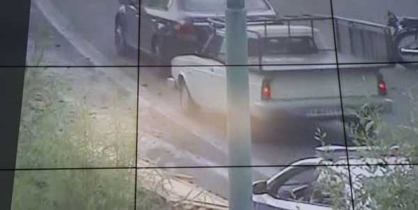 جزئیات تصادف زنجیره ای در بزرگراه مدرس (+عکس)