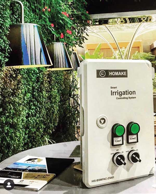 گلخانه هوشمند به سبک هوماک