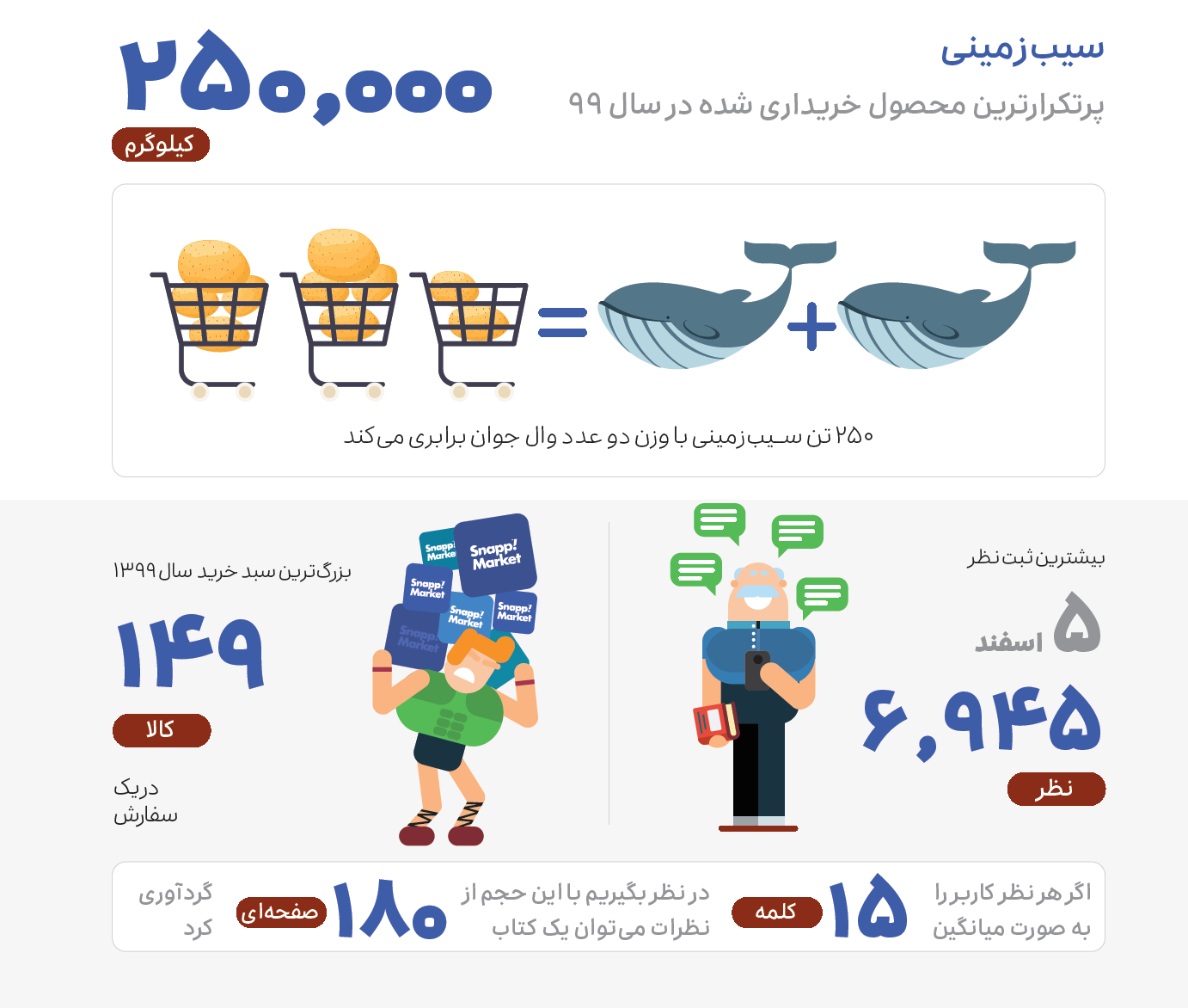گزارش عملکرد اسنپ در سال ۱۳۹۹