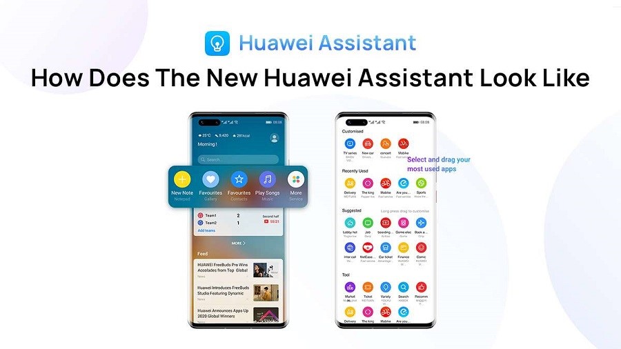 نسخه جدید دستیار هوشمند HUAWEI Assistant با امکانات و ظاهر جدید نسخه جدید دستیار هوشمند HUAWEI Assistant با امکانات و ظاهر جدید