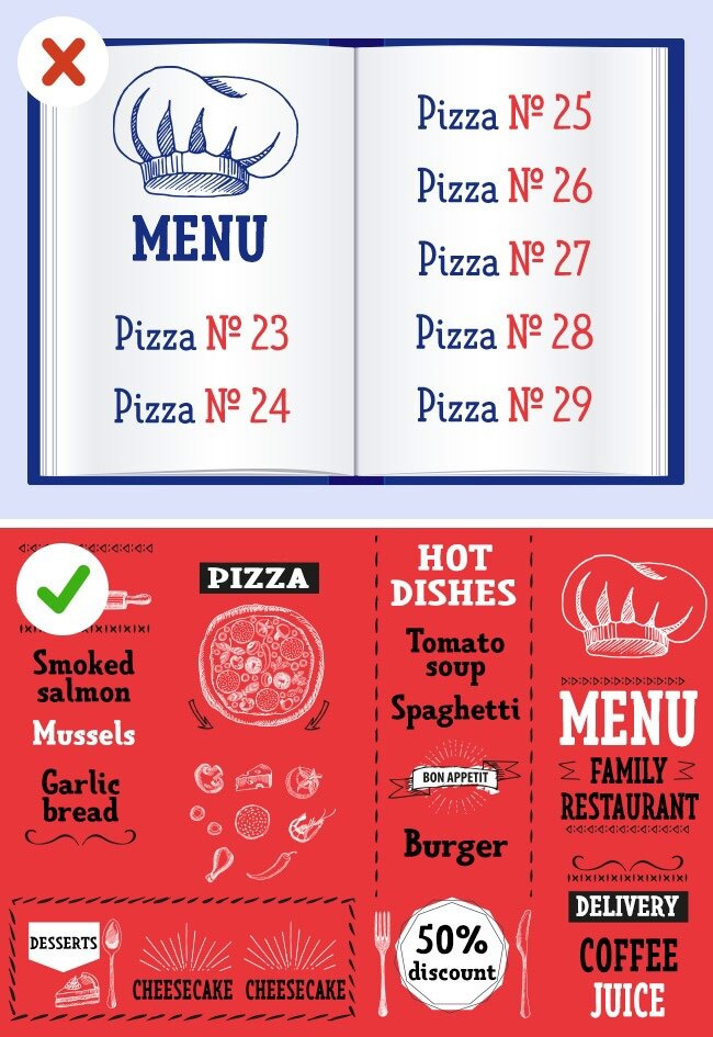 ترفند‌های هوشمندانه رستوران‌داران که جیب شما را خالی می‌کند + تصاویر