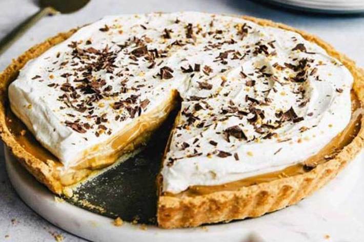 طرز تهیه دسر بانوفی پای؛ جدید و بی‌نظیر