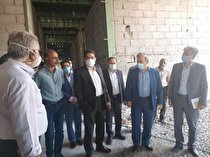 بازدید رئیس سازمان مدیریت و برنامه ریزی استان از ساختمان جدید صداوسیمای کرمان