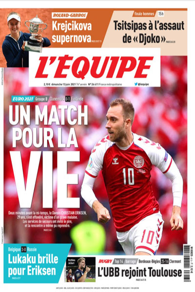 مطبوعات اروپا ؛ فقط و فقط کریستیان! (تصاویر)