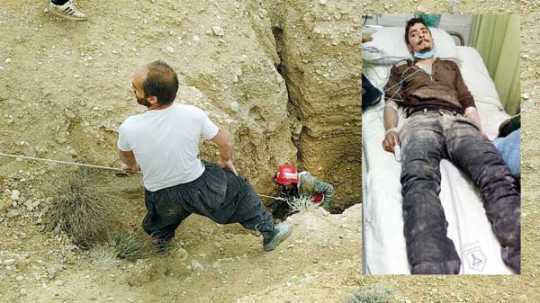 معجزه در قعر چاه (+عکس)