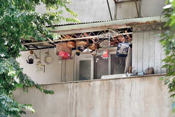 ذهن یک خانه رصد می‌شود از شکل تراس (+تصاویر)