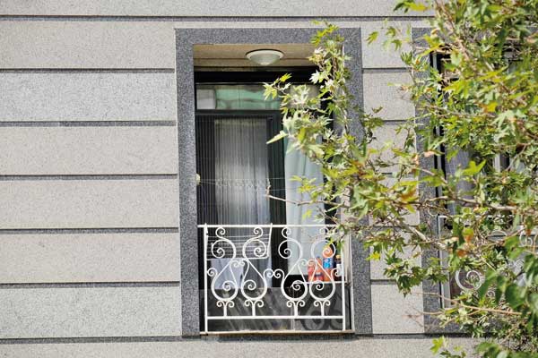 ذهن یک خانه رصد می‌شود از شکل تراس (+تصاویر)