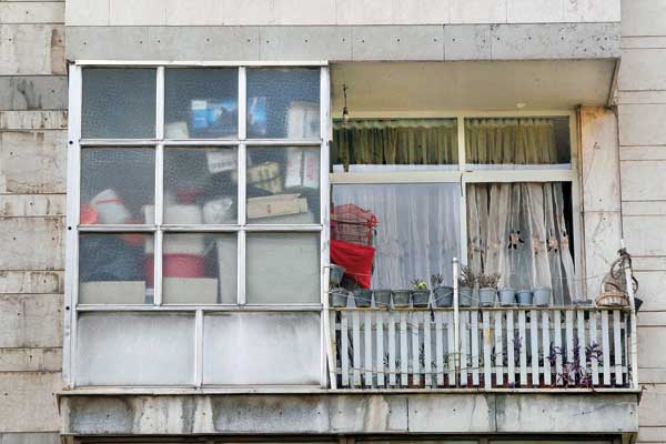 ذهن یک خانه رصد می‌شود از شکل تراس (+تصاویر)