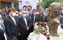 محل شهادت شهیدان «انصاری و نورانی» در رشت گلباران شد