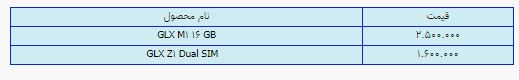 قیمت روز گوشی موبایل ۲ تیر