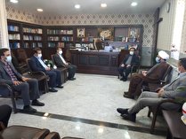همزمان با هفته قوه قضائیه صورت گرفت: دیدار وگفتگو فرماندار با رئیس دادگستری و دادستان شهرستان فیروزکوه