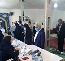 بازدید هیئت بازرسی استان تهران و شهرستان از شعب اخذ رأی سطح شهر فیروزکوه