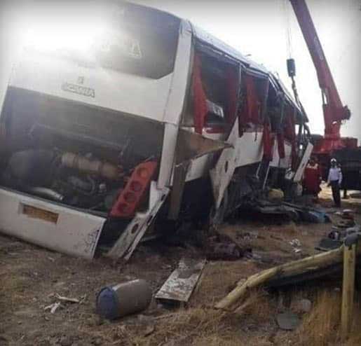 اعزام ١٠ دستگاه آمبولانس به محل حادثه واژگونی اتوبوس خبرنگاران اعزام ١٠ دستگاه آمبولانس به محل حادثه واژگونی اتوبوس خبرنگاران